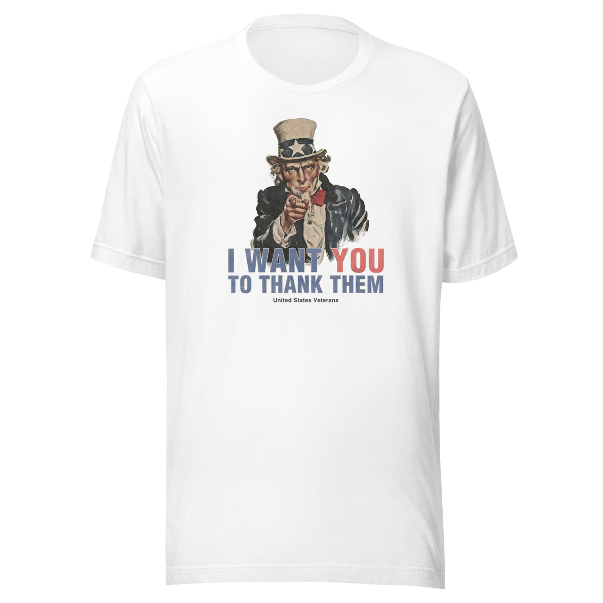 I WANT YOU TO THANK THEM TEE