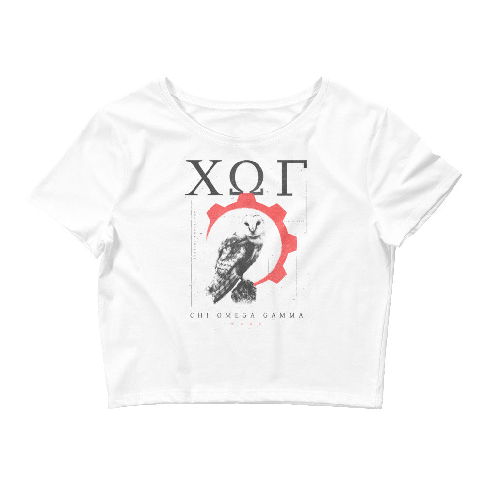 CHI OMEGA GAMMA (COG) CROP TEE